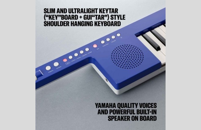 Yamaha SHS-300 Blue Sonogenic Keytar - Image 8